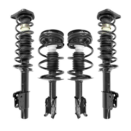 Unity 4-11110-15130-001 Front and Rear Complete Strut Assembly Kit 4-11110-15130-001